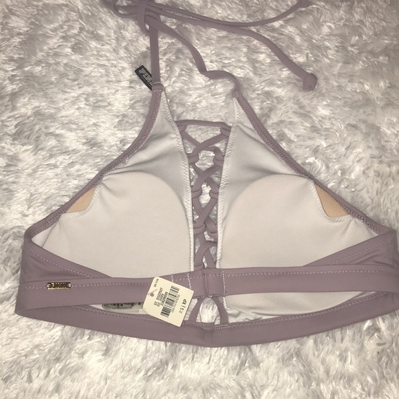 E18 Vs PINK swim halter top - Picture 3 of 3